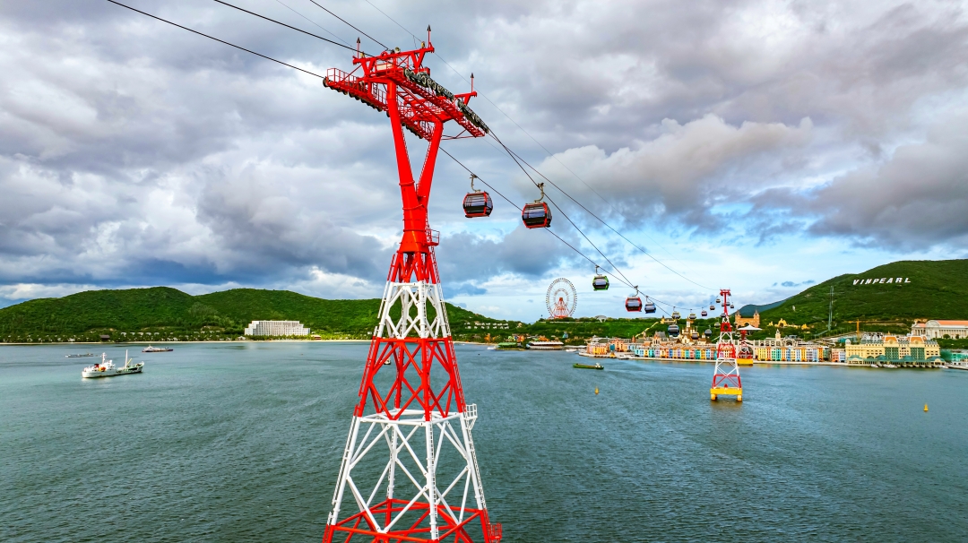 New sea-crossing cable car system to operate Jan.26
