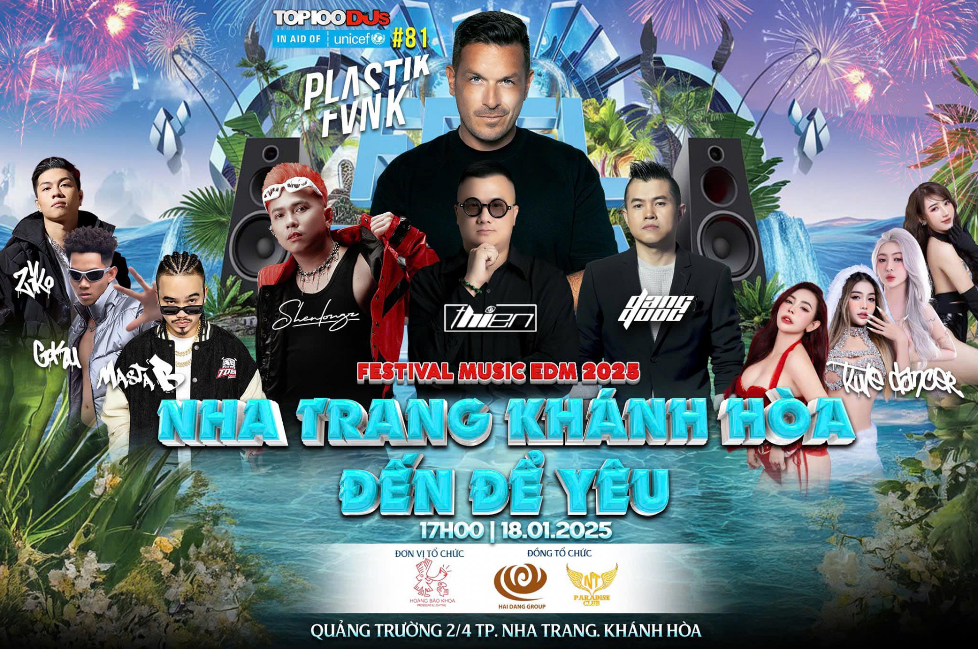 EDM DJ Festival 2025 in Nha Trang to feature many famous DJs