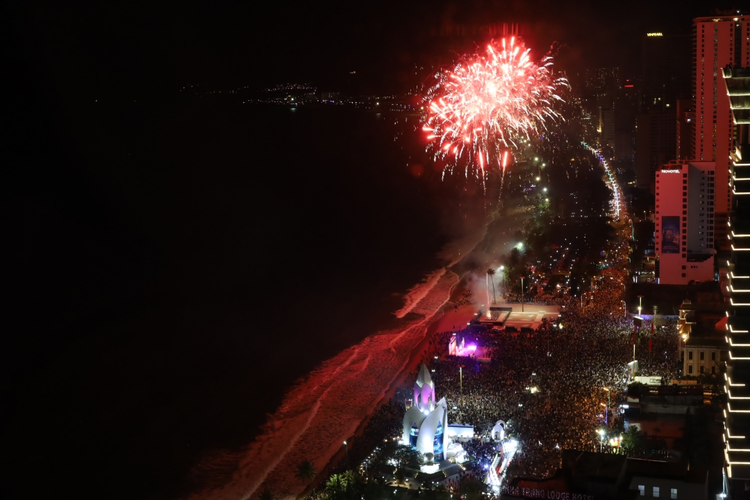 Nha Trang to display fireworks at 2-4 Square on Lunar New Year Eve