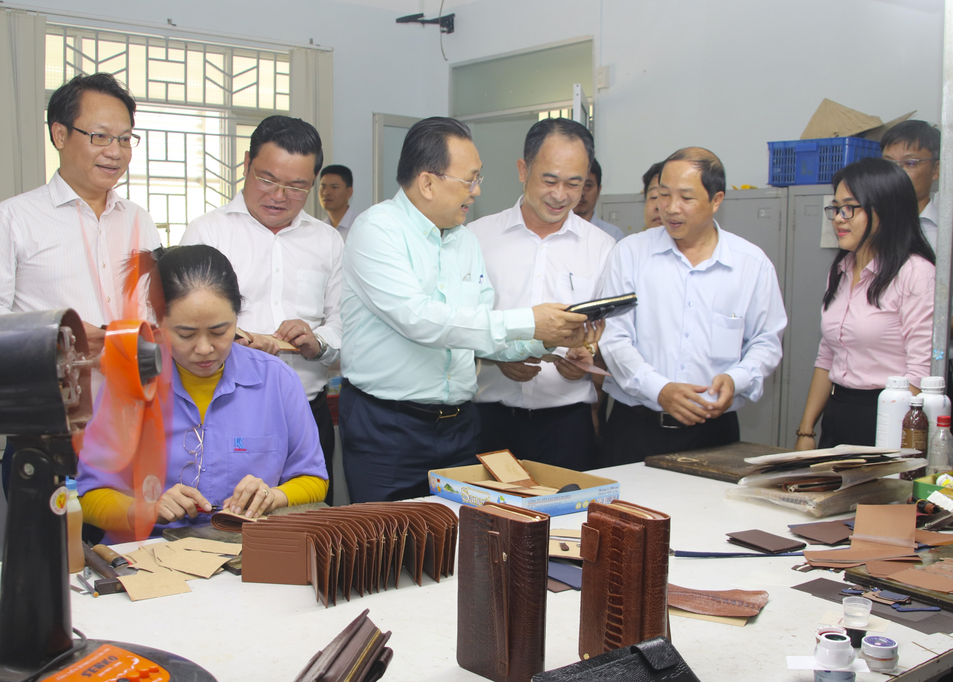 Promoting investment in Khatoco Ninh Ich Industrial Zone soon