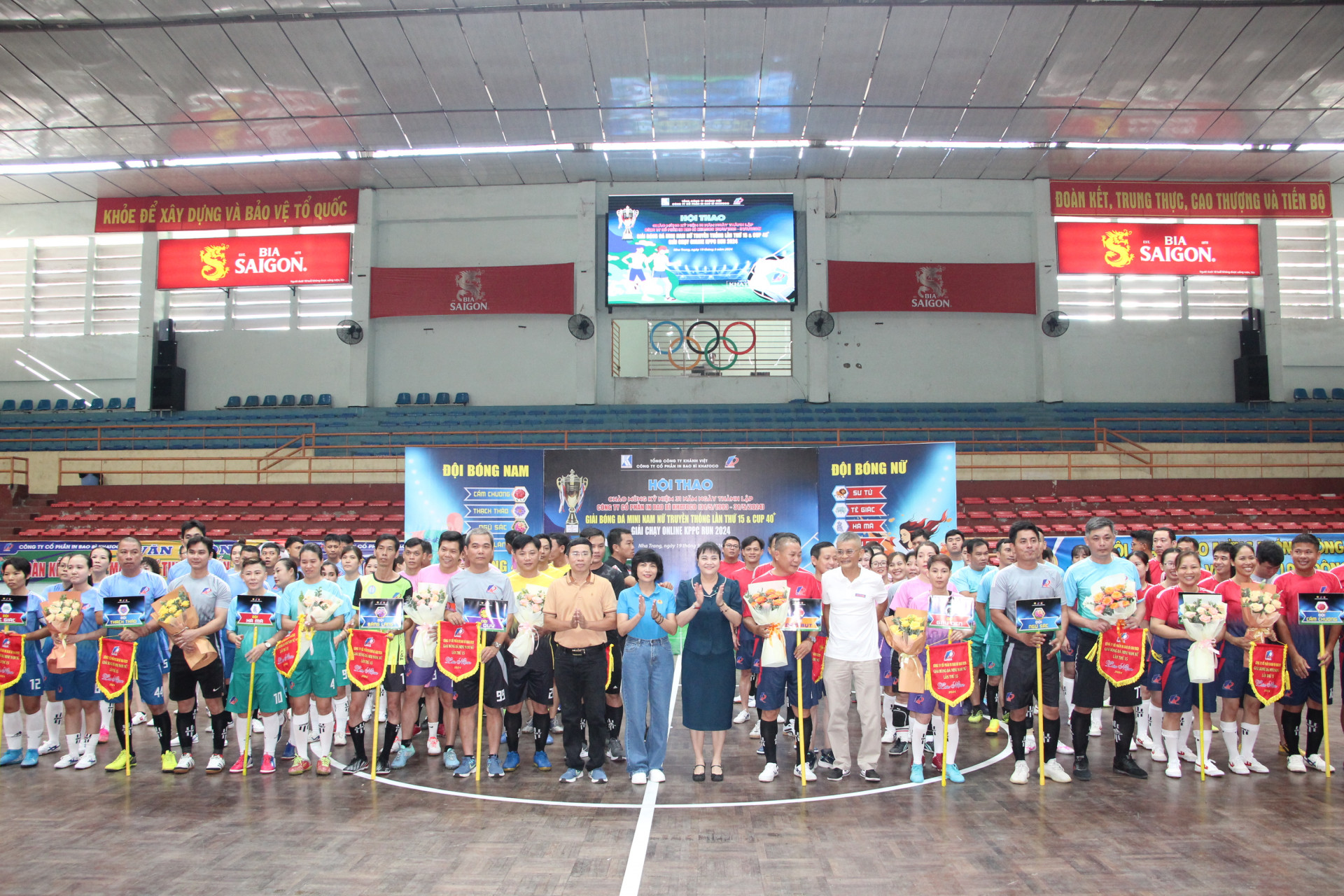 Sports festival celebrates 31st anniversary of Khatoco Packaging Printing Joint Stock Company