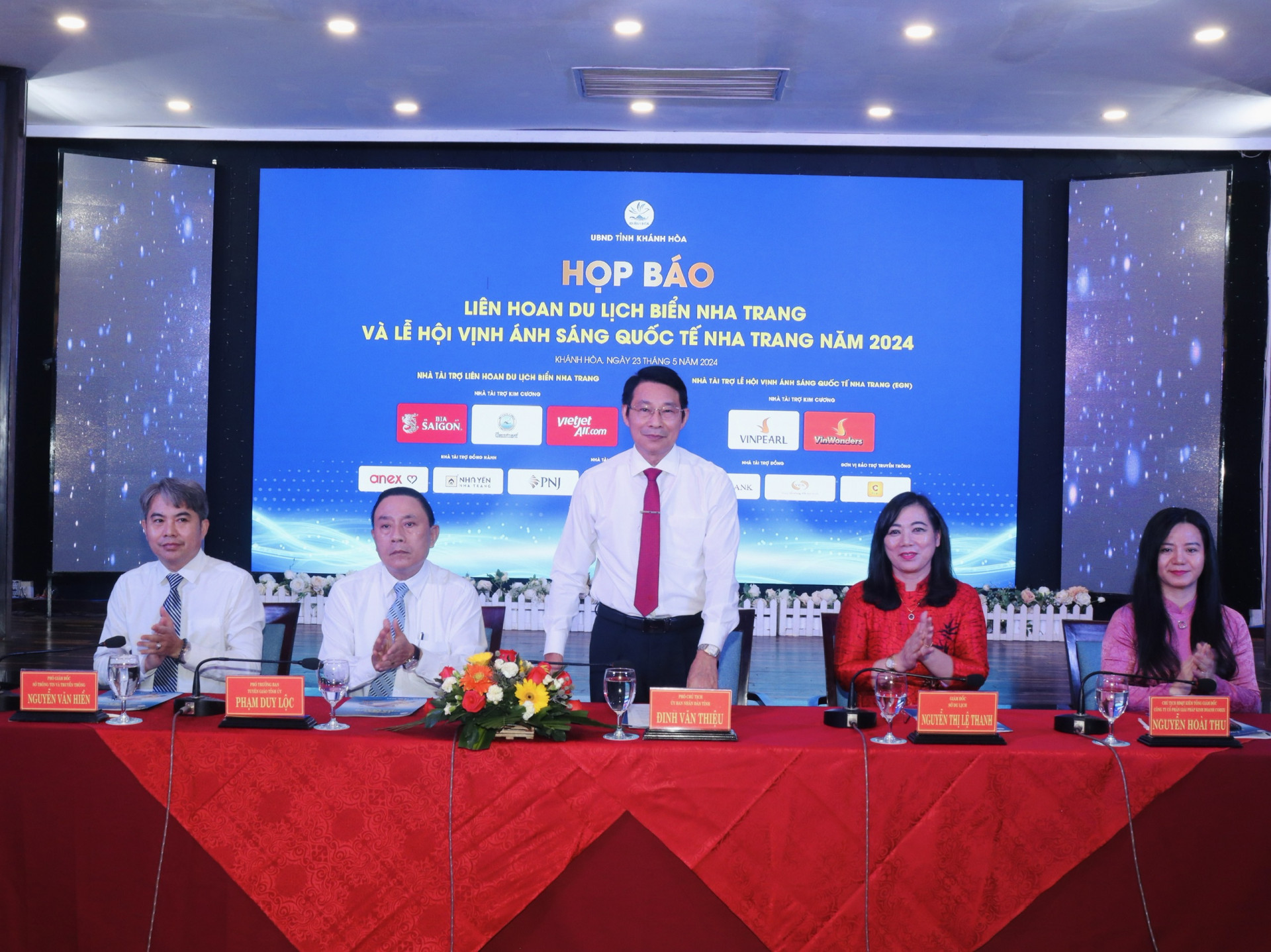 Press conference on Nha Trang Sea Tourism Festival and Glamour Nha Trang Festival 2024