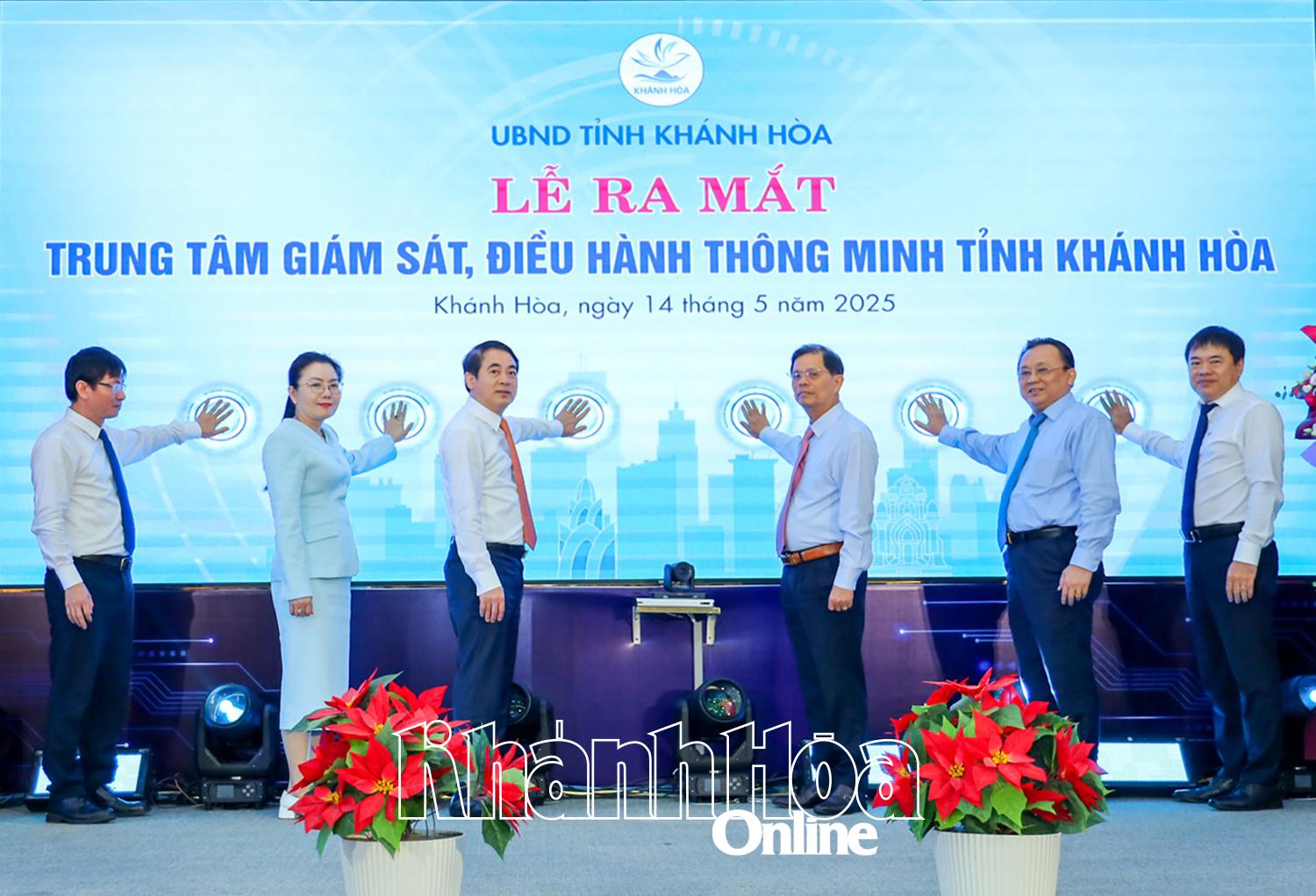 Khanh Hoa Provincial Intelligent Operations Center launched