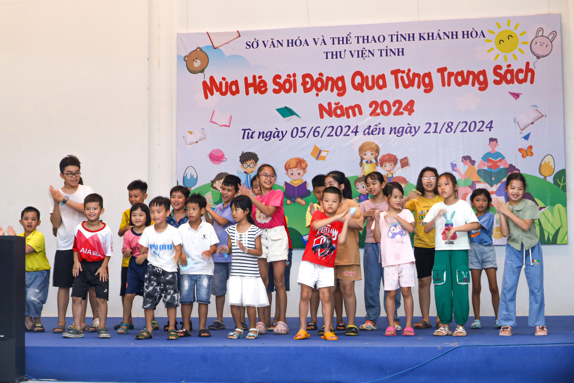 Khanh Hoa Library opens summer activities for children