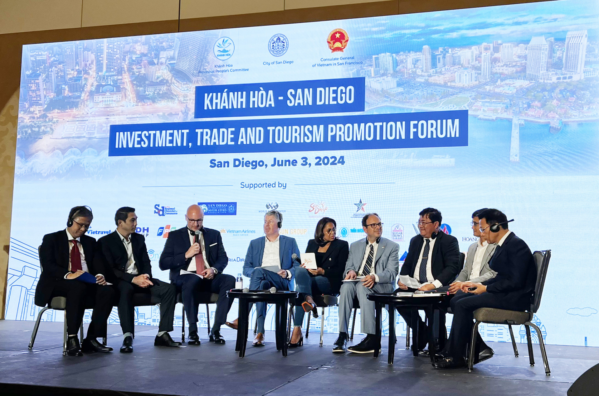 Positive signals from Khanh Hoa - San Diego Investment, Trade and Tourism Promotion Forum