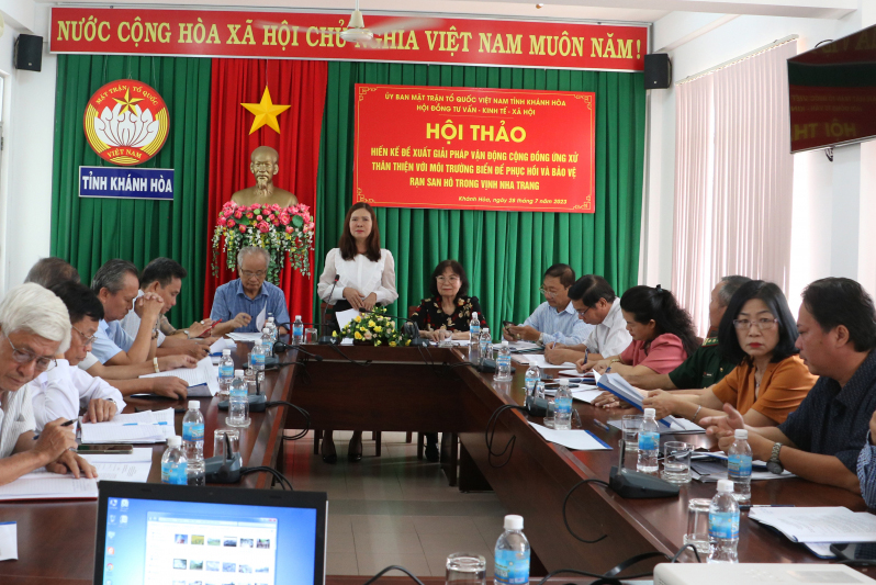 Nha Trang Bay coral protection and regeneration solutions proposed