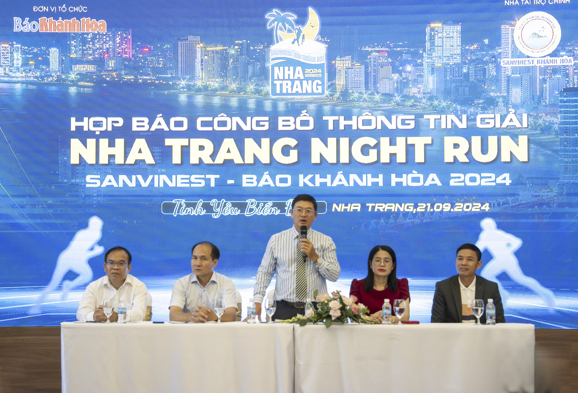 Press conference of "Nha Trang Night Run Sanvinest - Khanh Hoa Newspaper 2024"