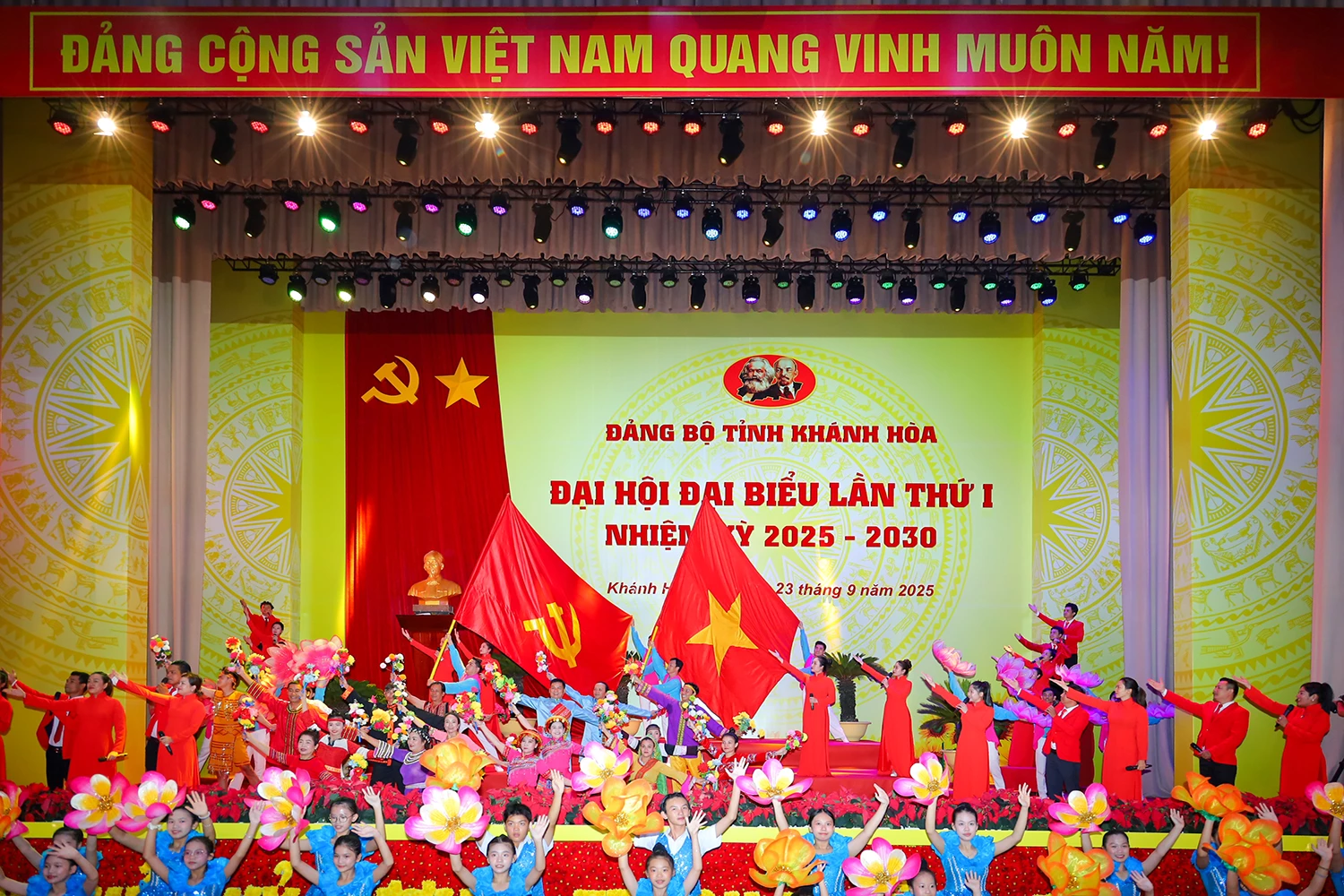 1st Congress of Khanh Hoa Provincial Party Committee, term 2025 - 2030, preparatory session on Sep. 21
