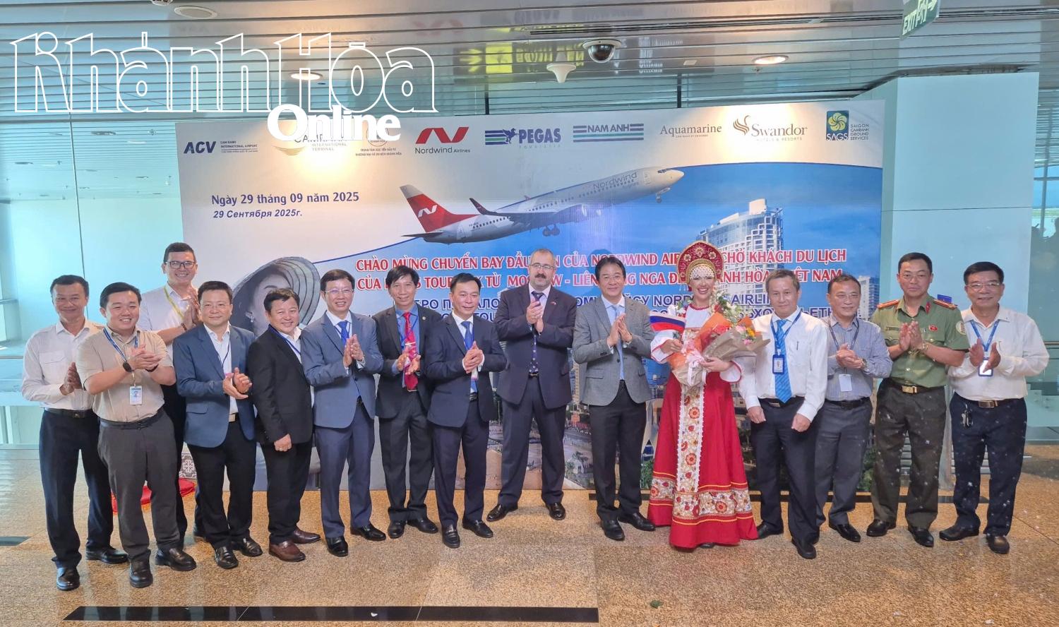 Nordwind Airlines resumes flights from Russia to Khanh Hoa after 5-year suspension