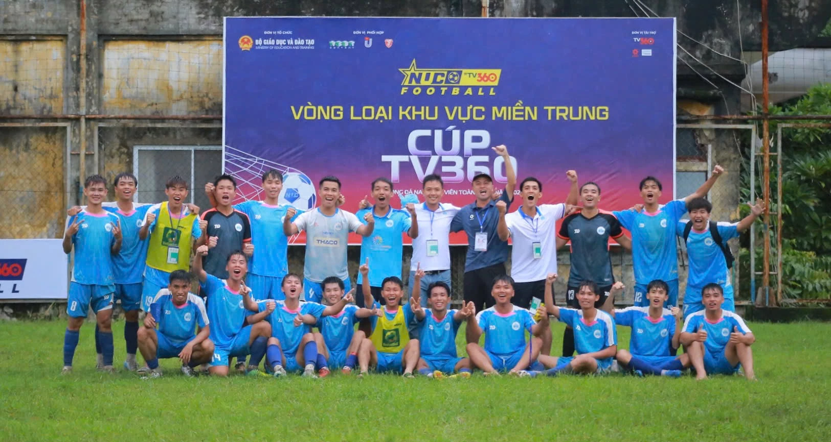 Nha Trang University progress to final round of national male student football tournament - TV360 Cup 2025 