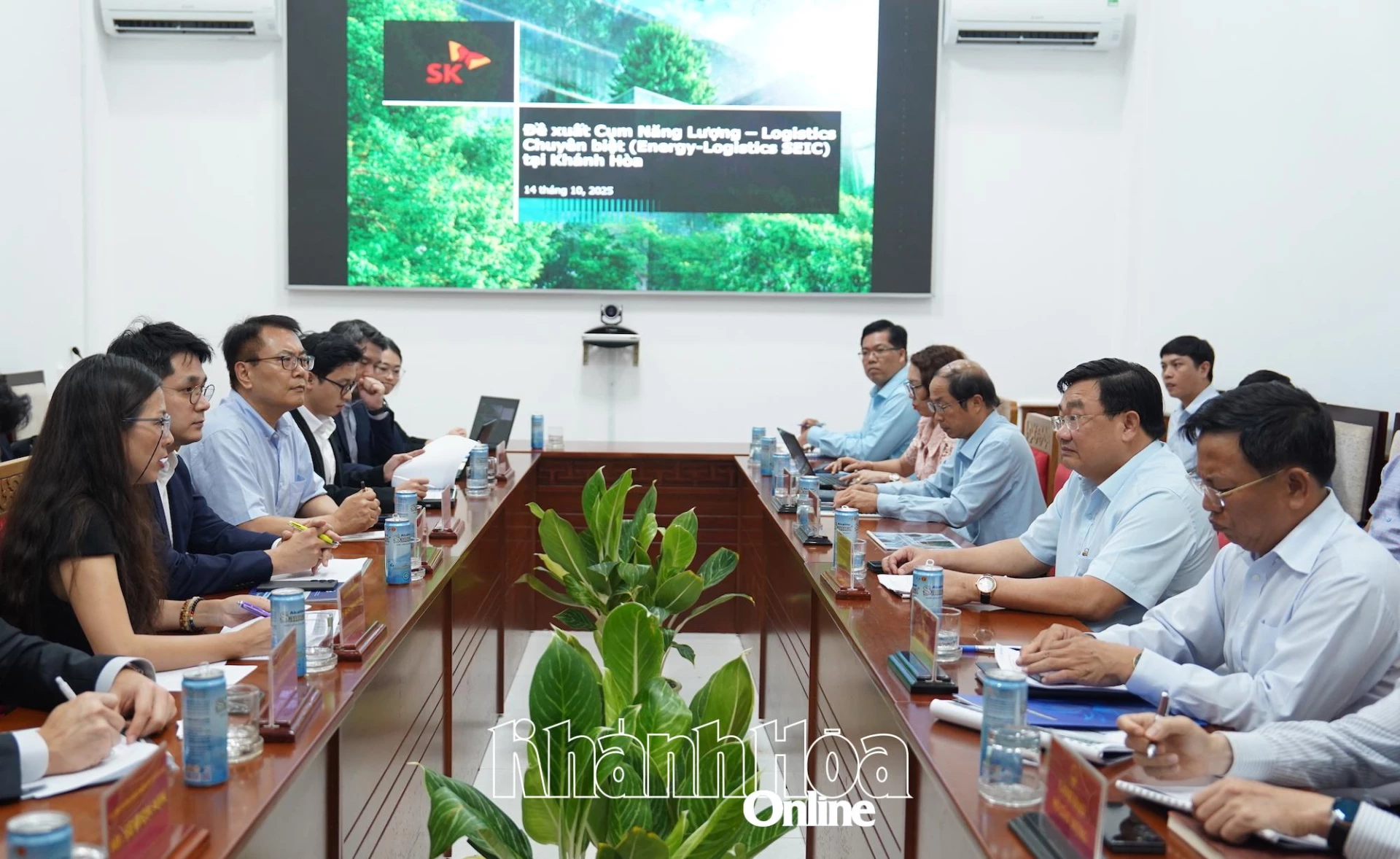 SK Group (S.Korea) proposes specialized Energy Industrial Cluster project