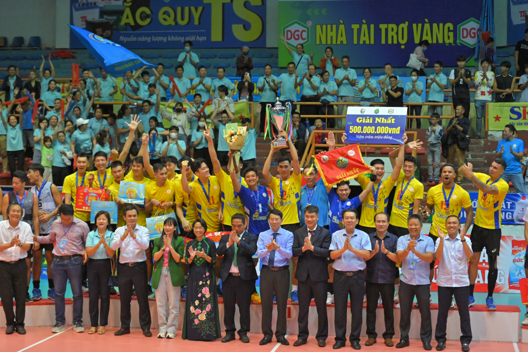 Sanest Khanh Hoa win National Volleyball Championship 2023 