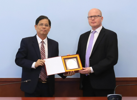 Provincial leader’ meeting with Deputy Ambassador of Finland to Vietnam