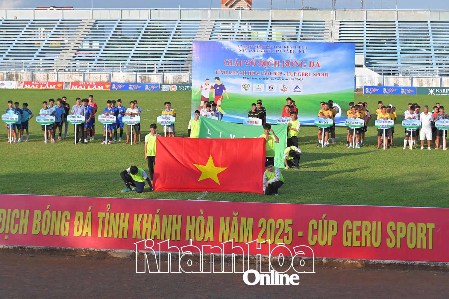 20 teams join Khanh Hoa football championship - GERU Sport Cup