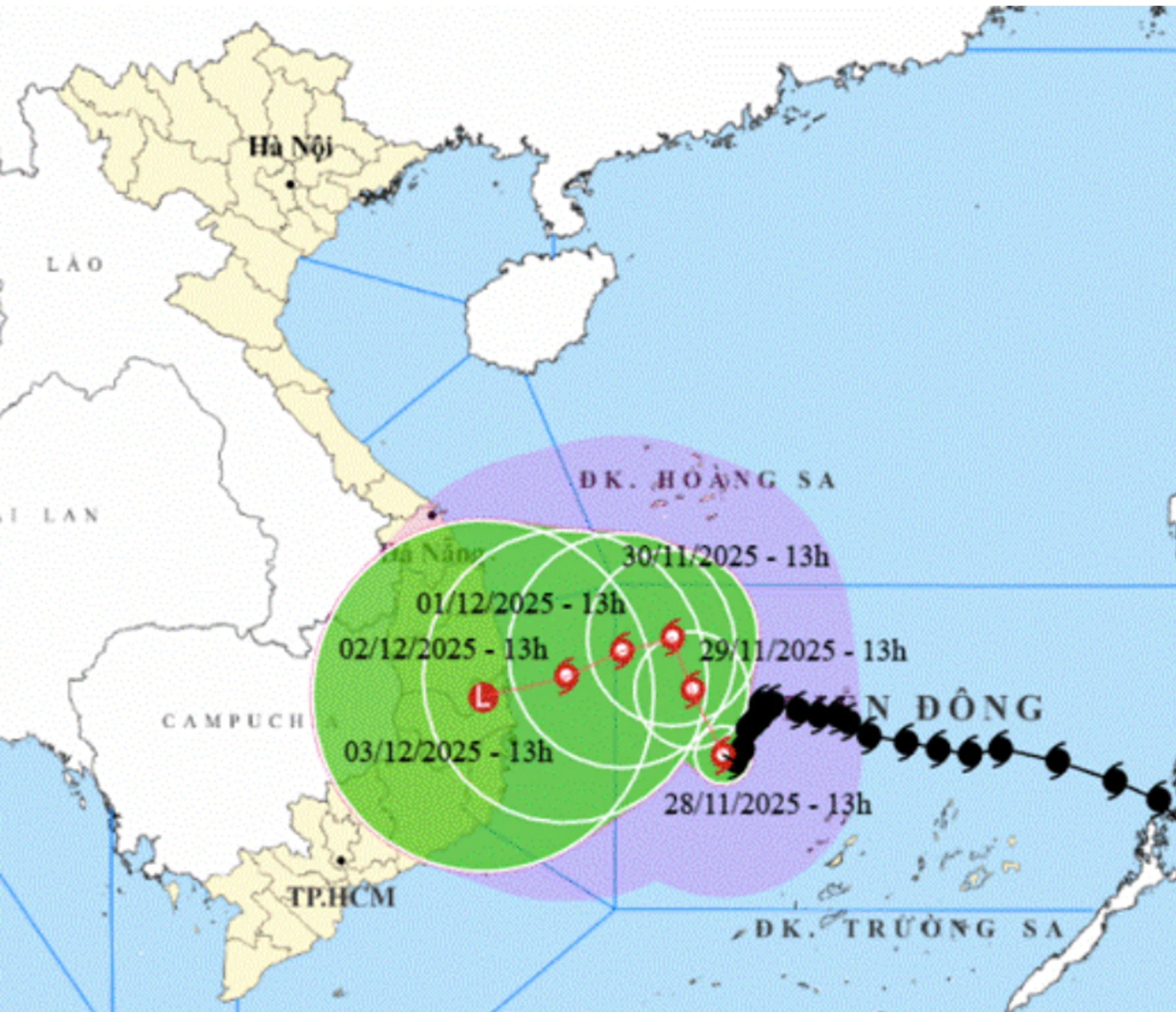Storm Koto gusting to level 13