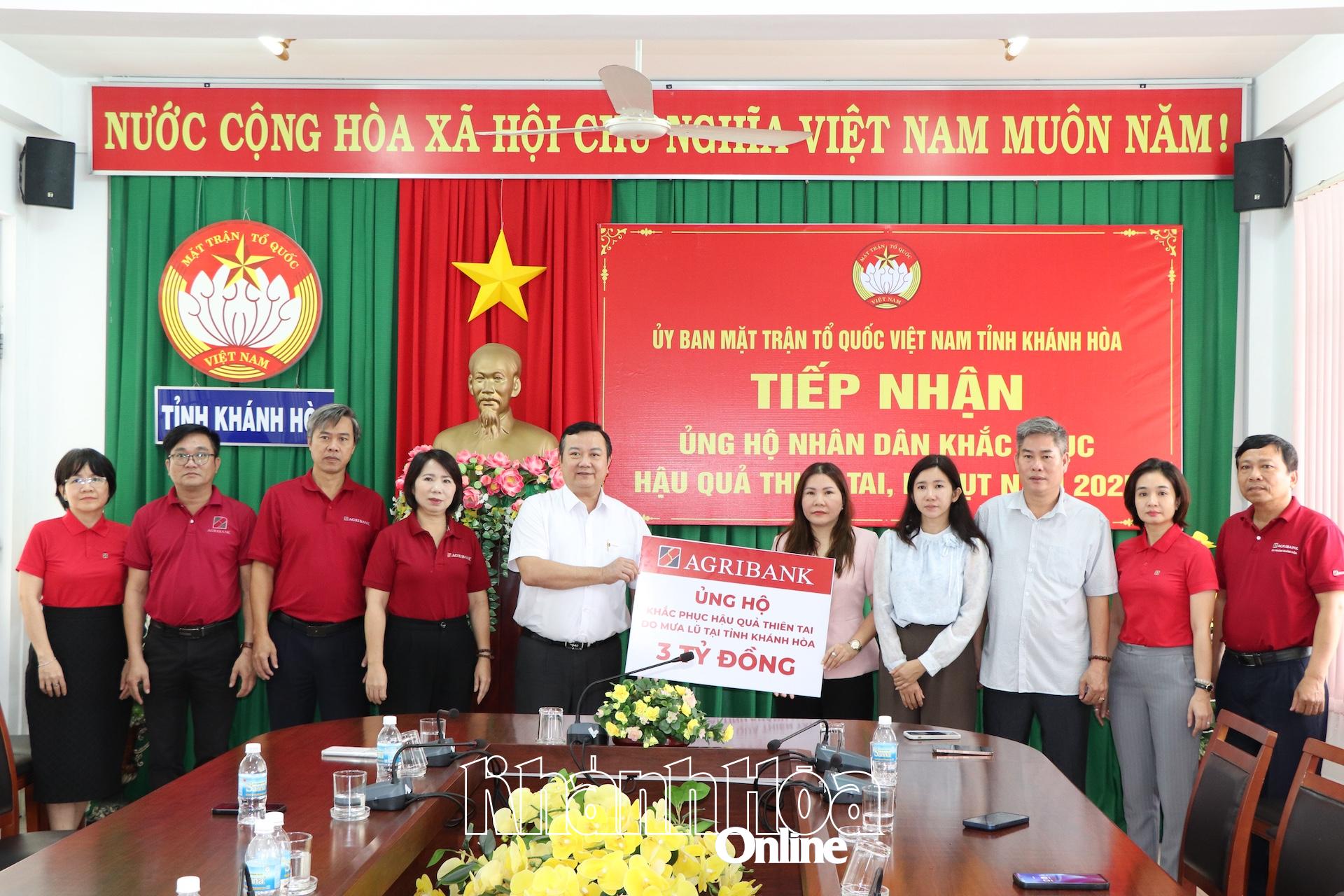 15 tons of aid supplies and VND3b sent to flood-stricken Khanh Hoa