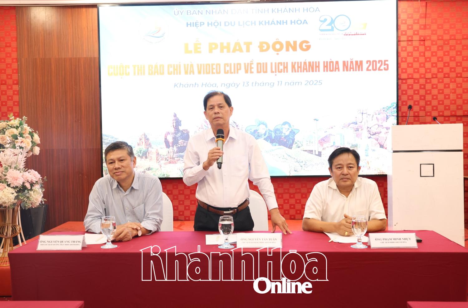 Khanh Hoa tourism press and video clip contest launched  
