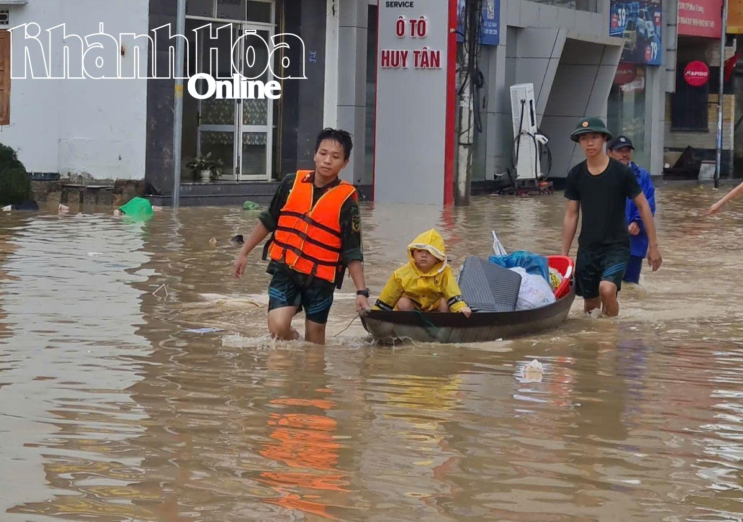 Warm hearts and courage shine in floods