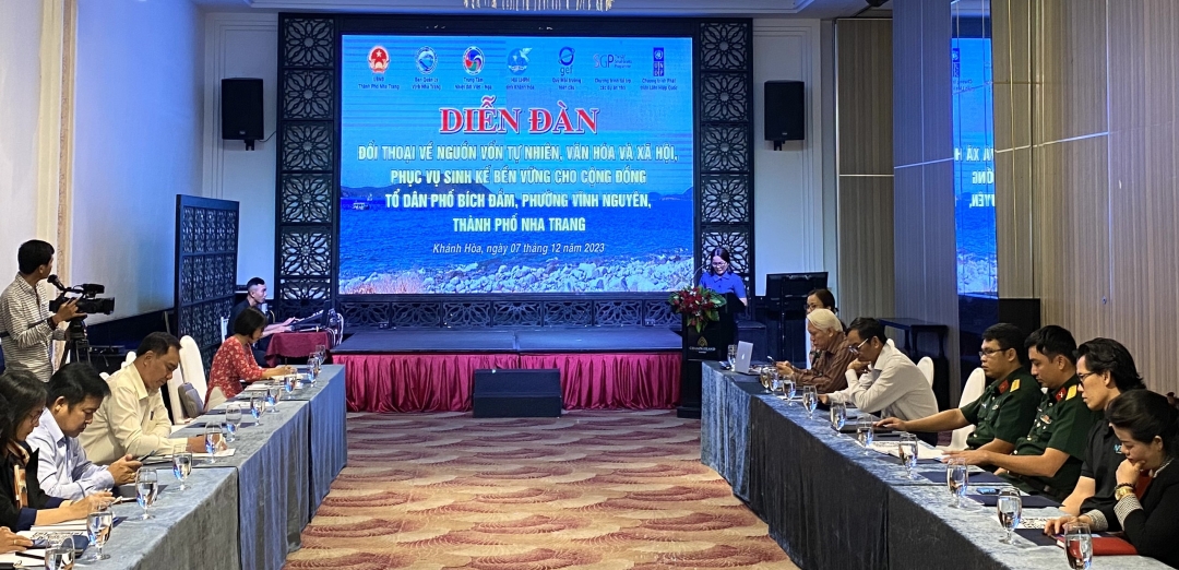 Forum on natural resources for sustainable livelihood on Bich Dam