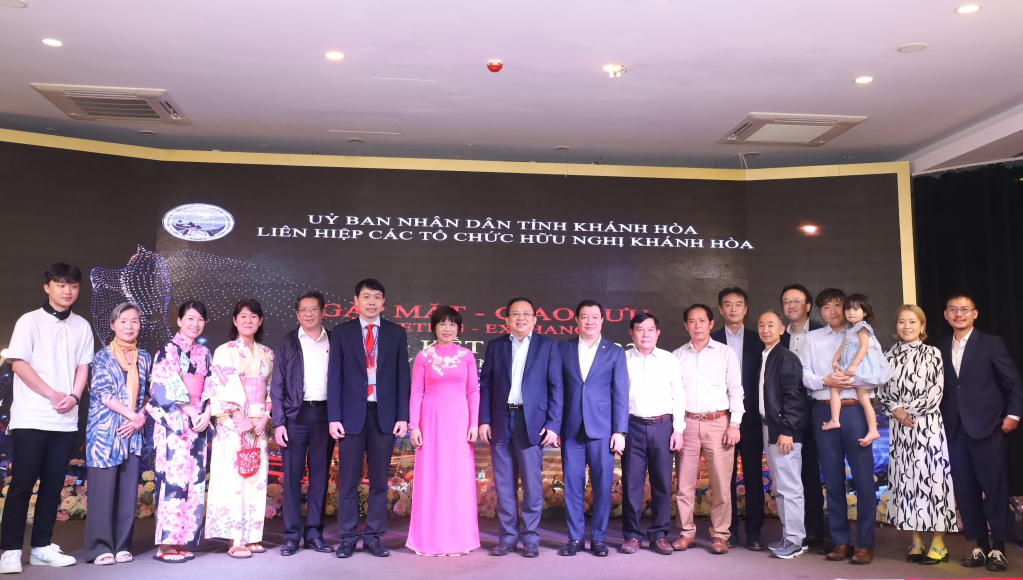 New Year meeting 2024 with foreign visitors