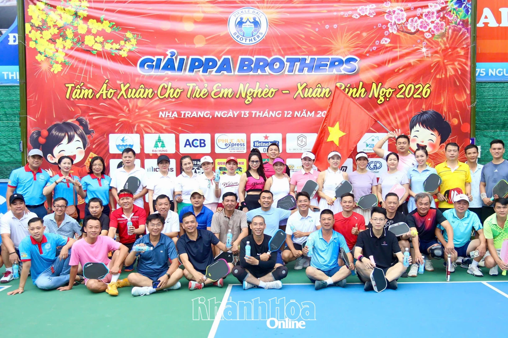 PPA Brothers Pickleball tournament raises VND80 million for children in Bac Khanh Vinh Commune
