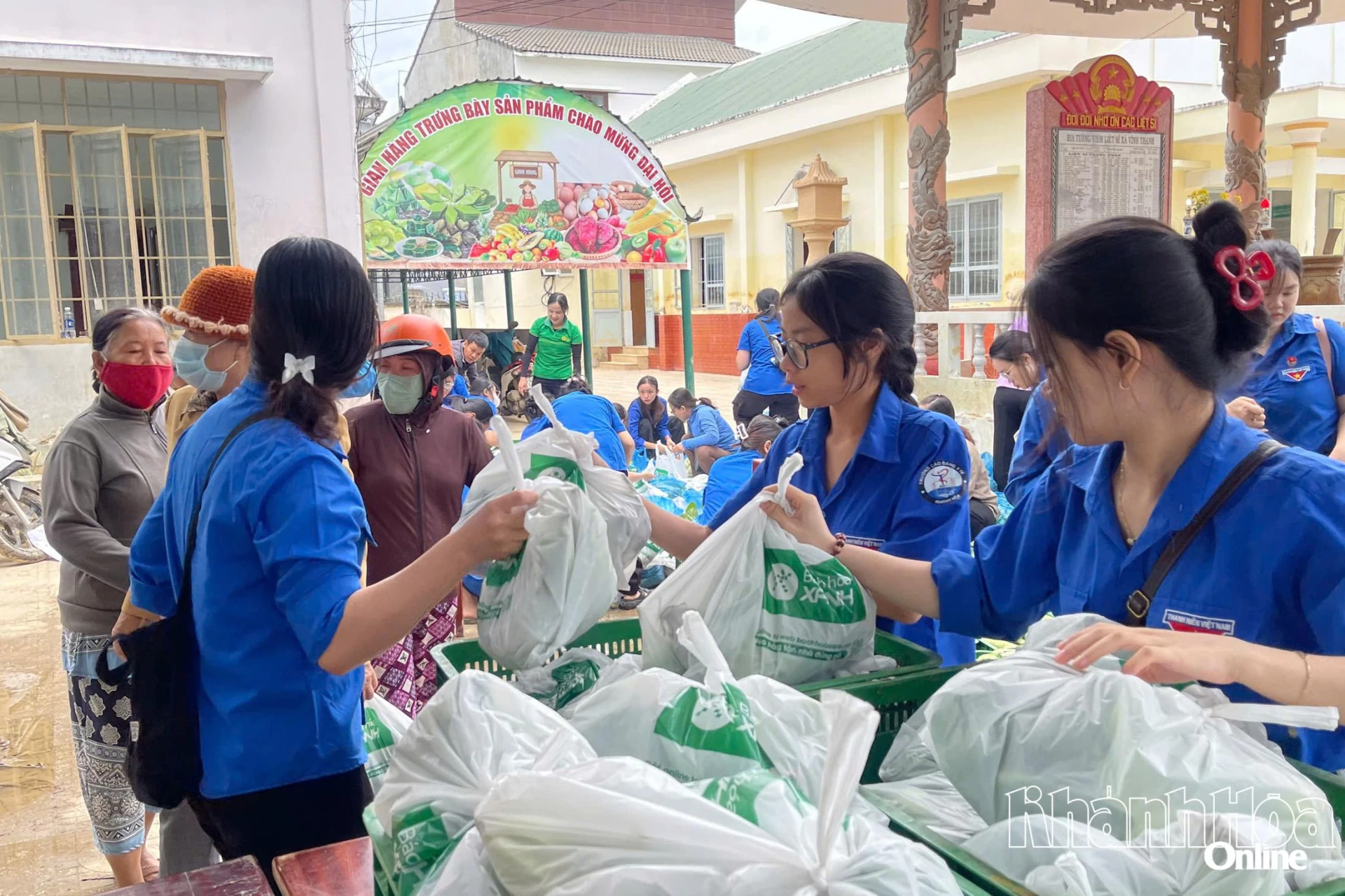 Youth join natural disaster relief efforts