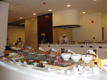 A buffet at Square Restaurant, Novotel Nha Trang.&nbsp;