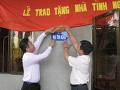 Khanh Hoa Bank for Agriculture &amp; Rural Development hands over houses to 2 families in Khanh Son