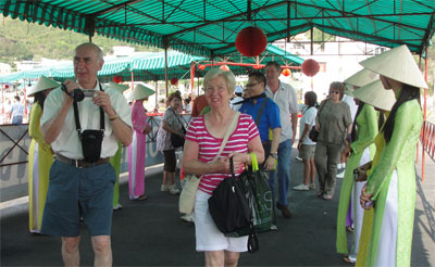 Diamond Princess ship calls at Nha Trang Port