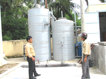 90% rural people have access to safe water