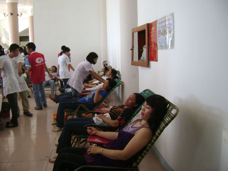 Blood donation, act of charity