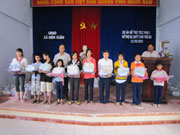 638 children benefit from child support project, 2nd phrase