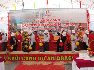 Dragon-Pia starts construction