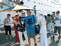 Ocean Princess cruise ship arrives Nha Trang