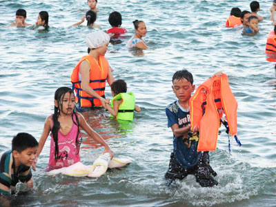 Swimwear plentiful in Nha Trang