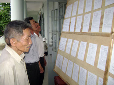 846,422 voters to elect deputies for 13th National Assembly, 2011-2016 Term People’s Councils