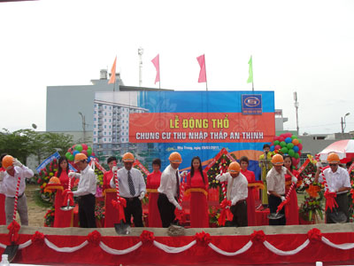 An Thinh Apartment Building for low-income residents starts construction