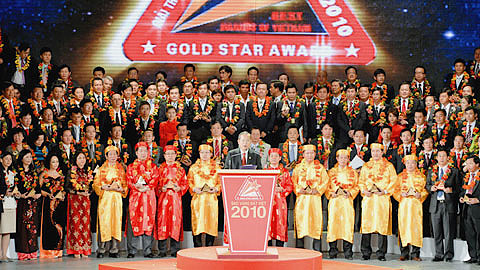 Five enterprises win Vietnam Gold Star Award