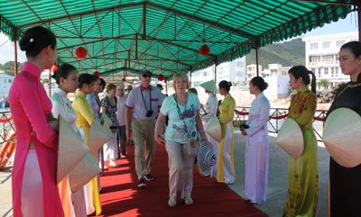 Delighted signal for cruise tourism market