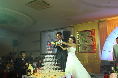 Many choices for wedding parties