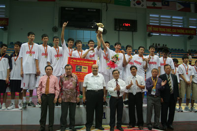 Nha Trang hosts FIBA Asia U16 Championship successfully