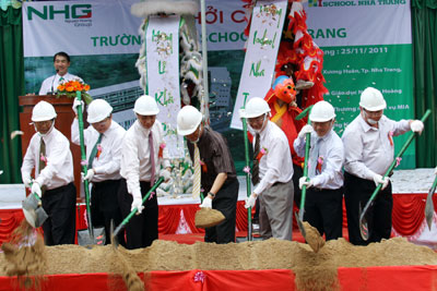 iSCHOOL Nha Trang starts construction