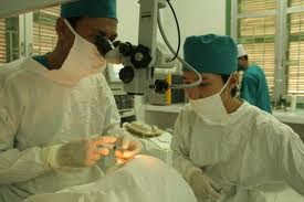 Eye surgery program for children in Khanh Hoa