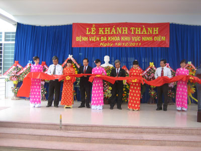Ninh Diem General Hospital inaugurated