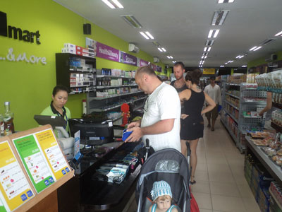 Minimarts, convenient shopping place for tourists