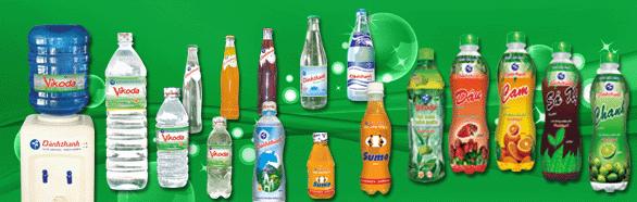 Some products of Khanh Hoa Mineral Water JSC