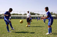 PVF recruits boys for professional football in Khanh Hoa