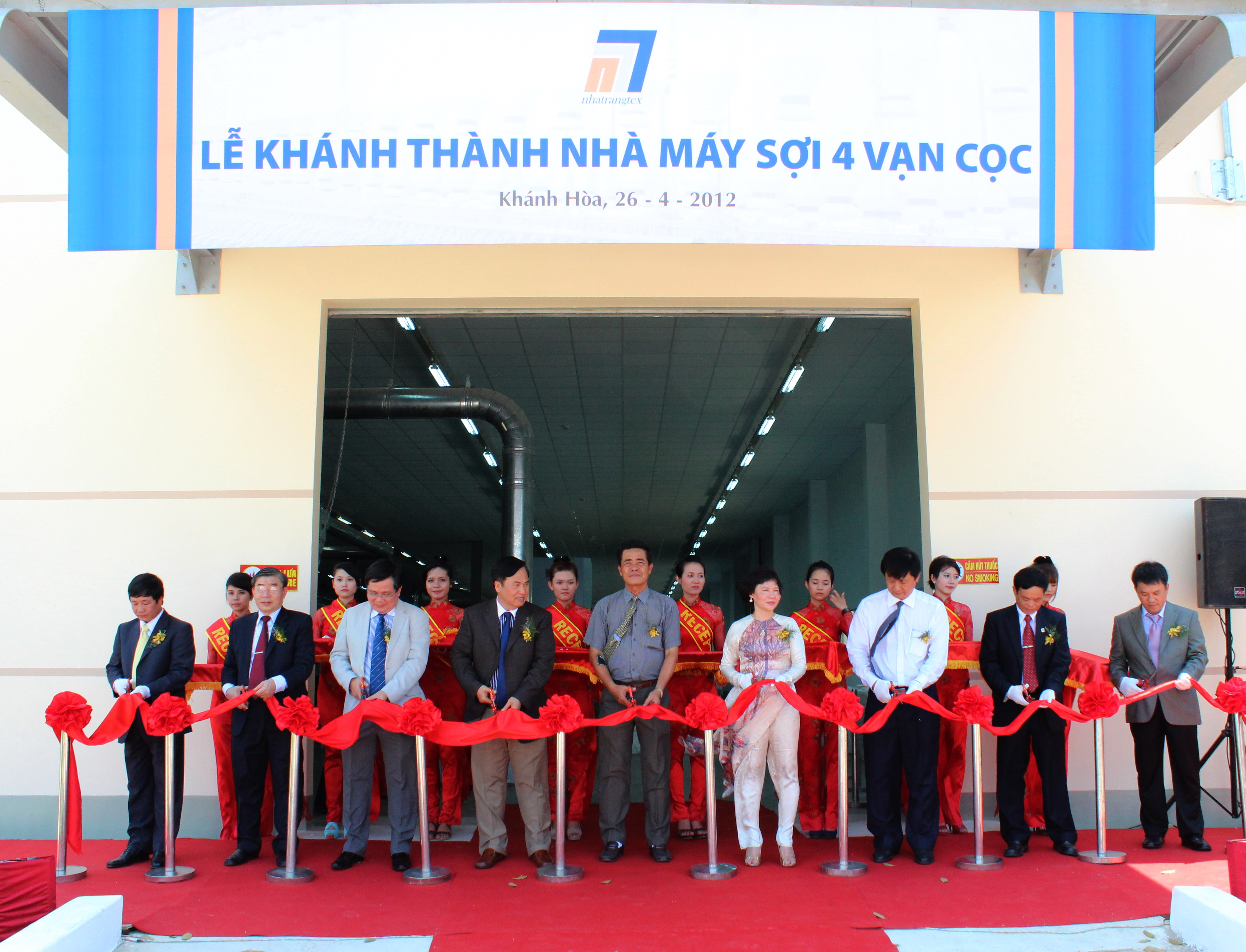 Nhatrangtex inaugurates 40,000-spindle spinning factory