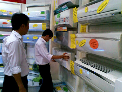 Cooling products for hot season sell well