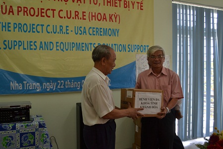 Project C.U.R.E (USA) donates medical supplies